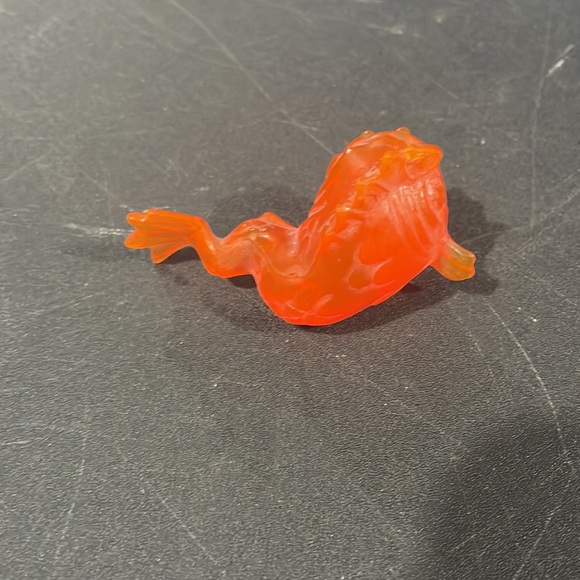 Vintage Ghostbusters Orange Boo Ghost Fish Figure 1989 - Picture 2 of 3